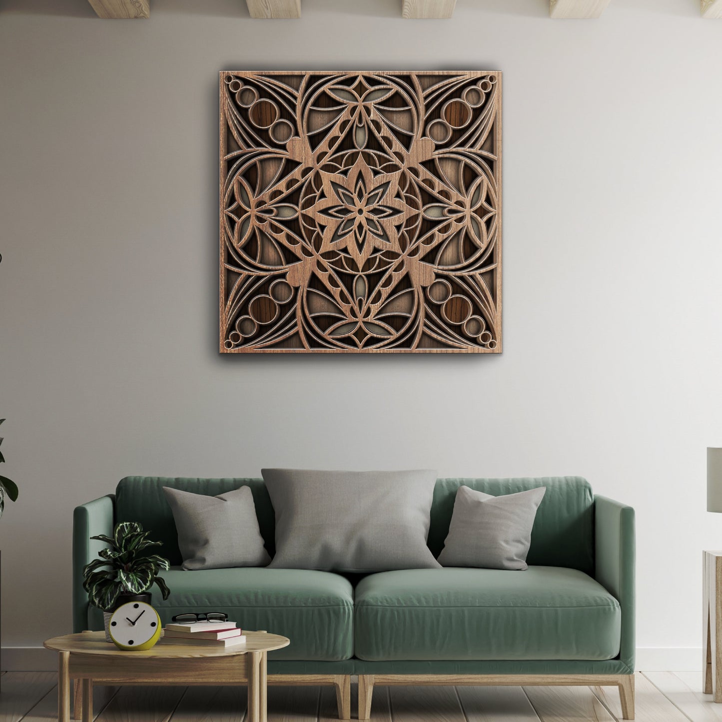 Celestial Timber Mandala