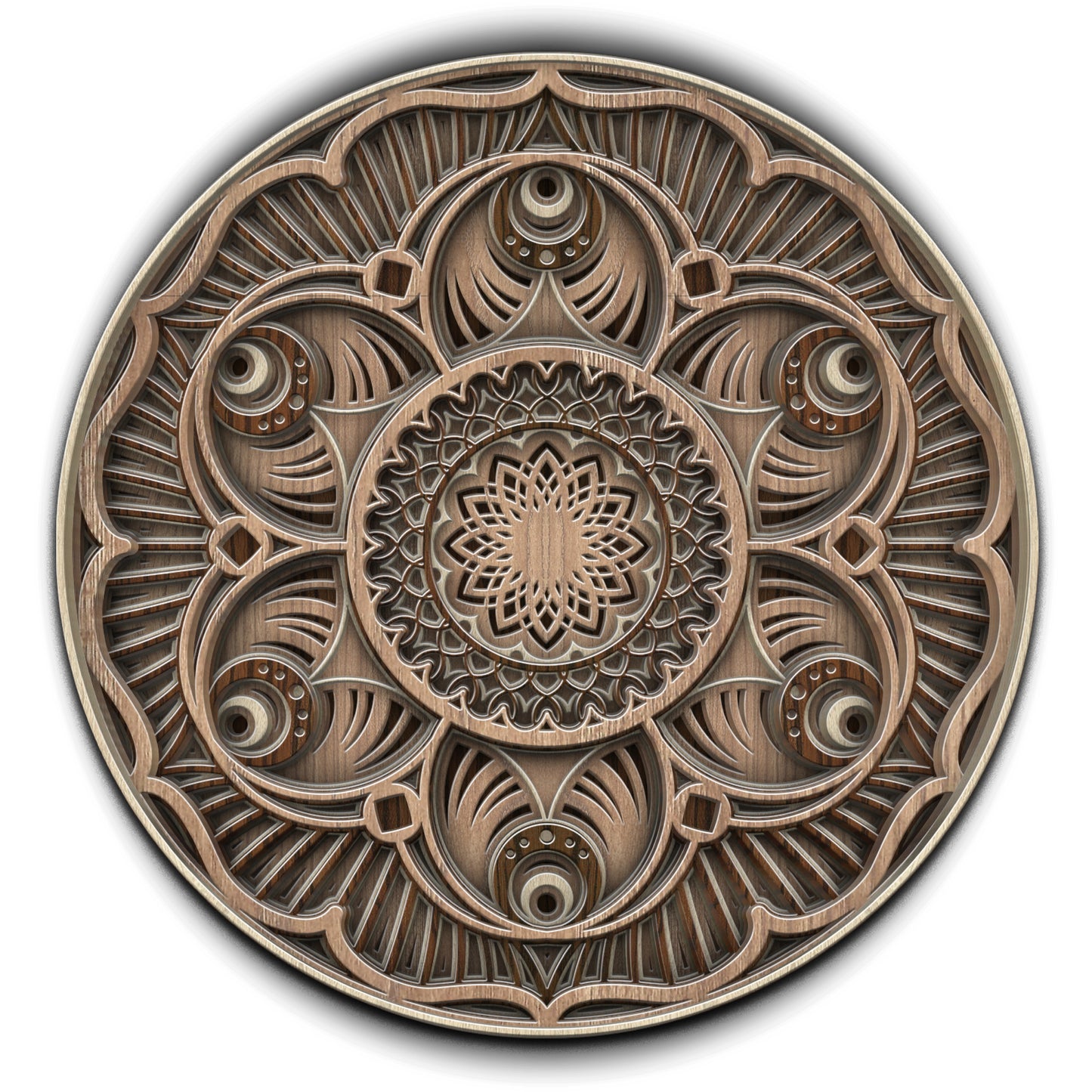 Harmony Wheel Mandala