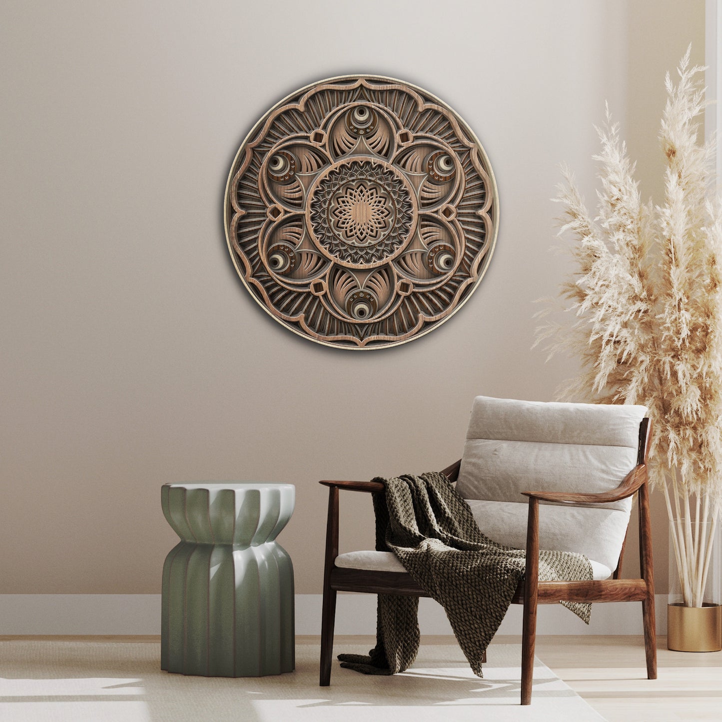 Harmony Wheel Mandala