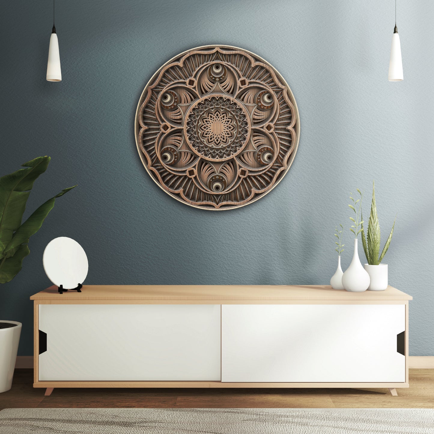 Harmony Wheel Mandala