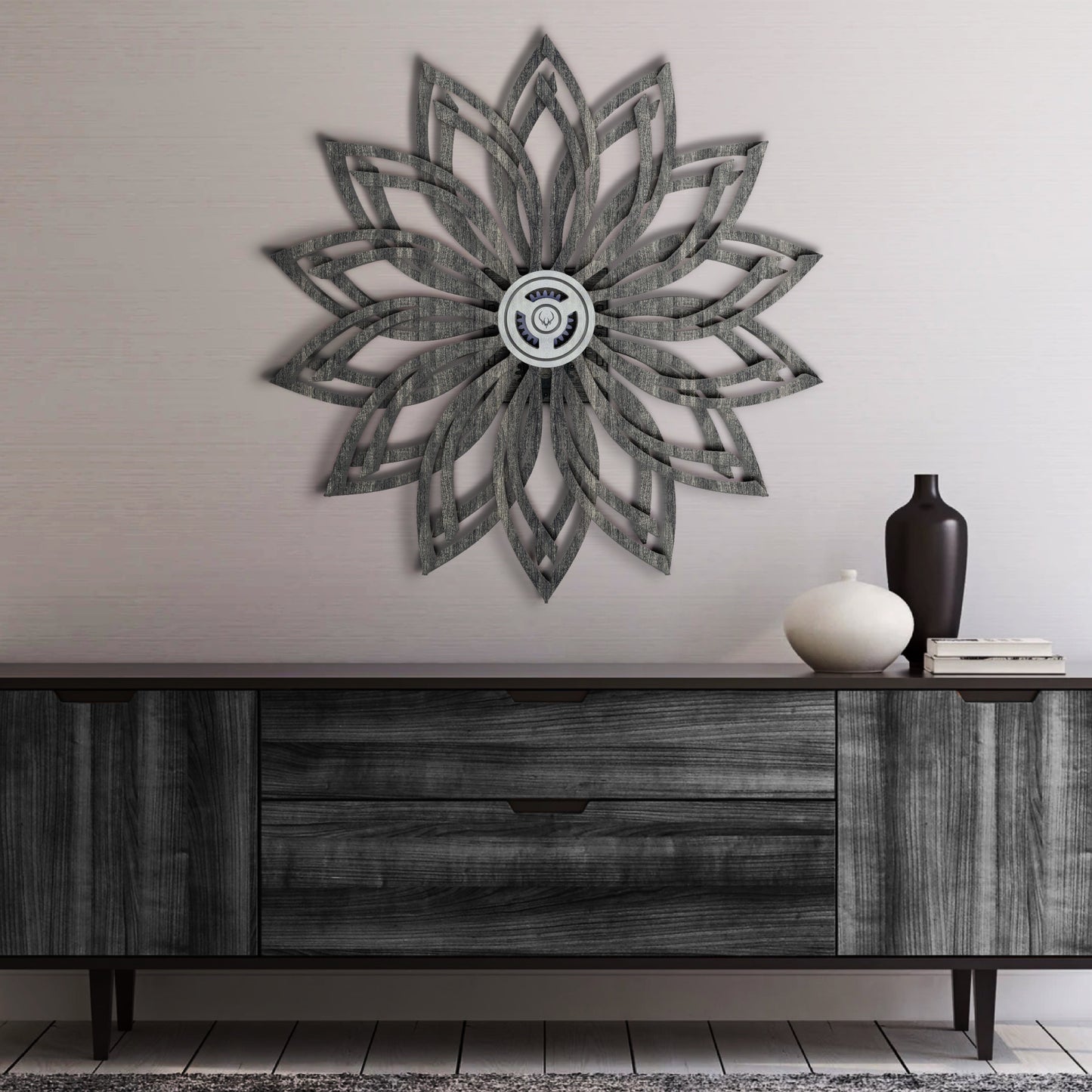 Leafspin Kinetic Sculpture