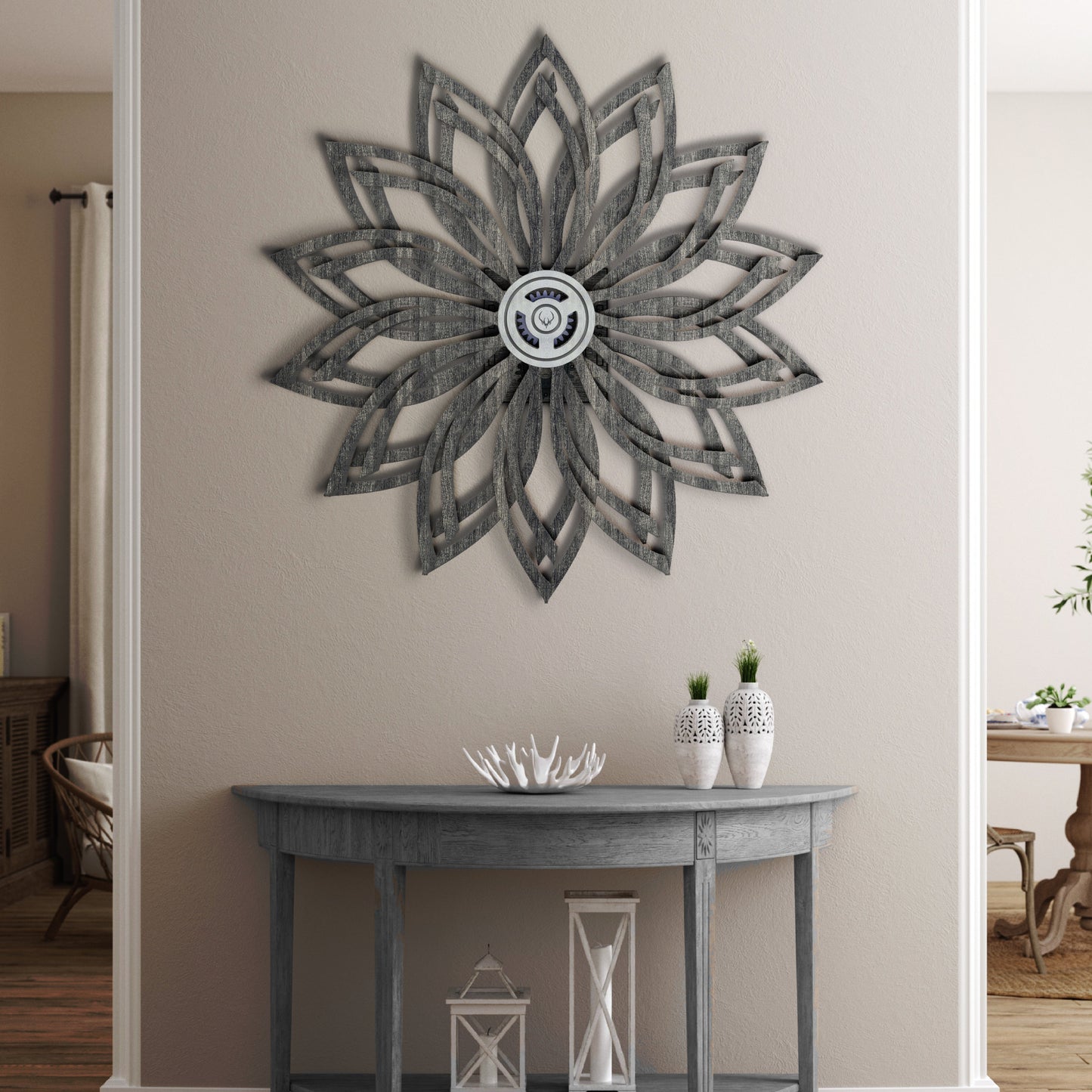 Leafspin Kinetic Sculpture