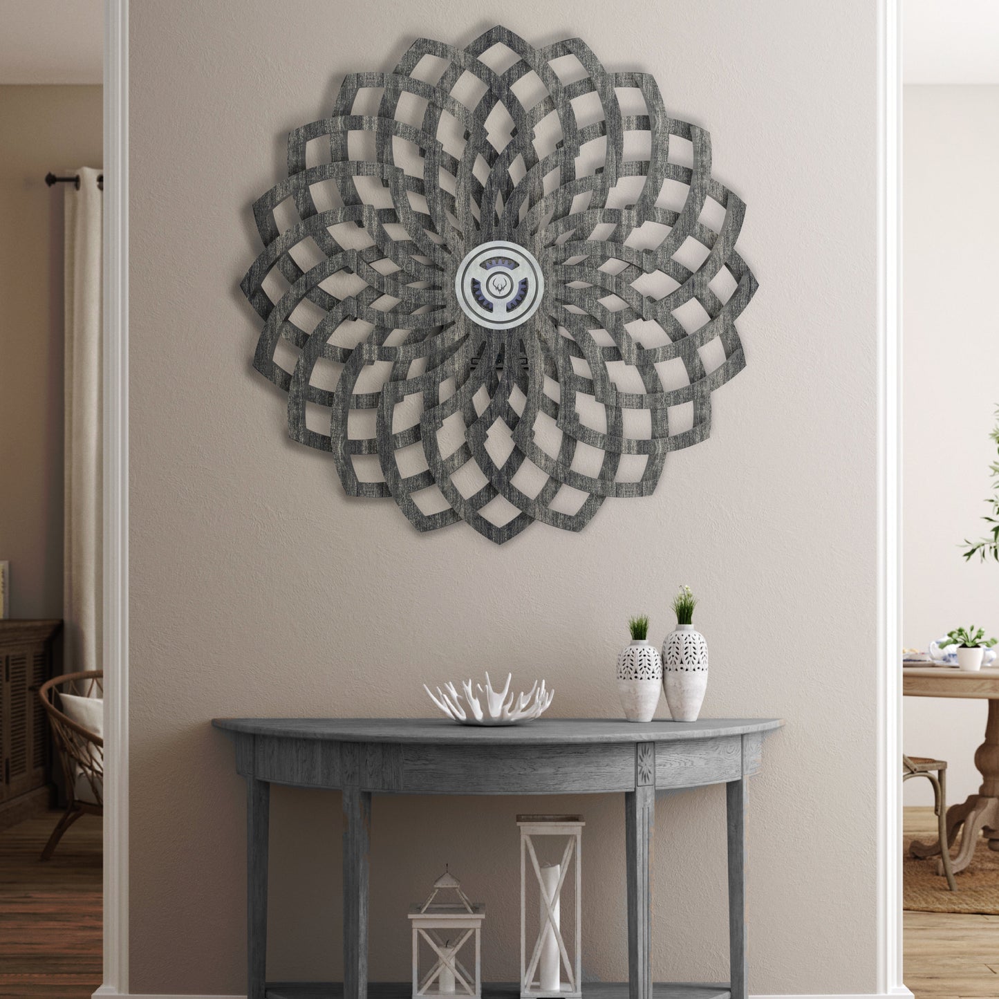 Grainflow Kinetic Sculpture