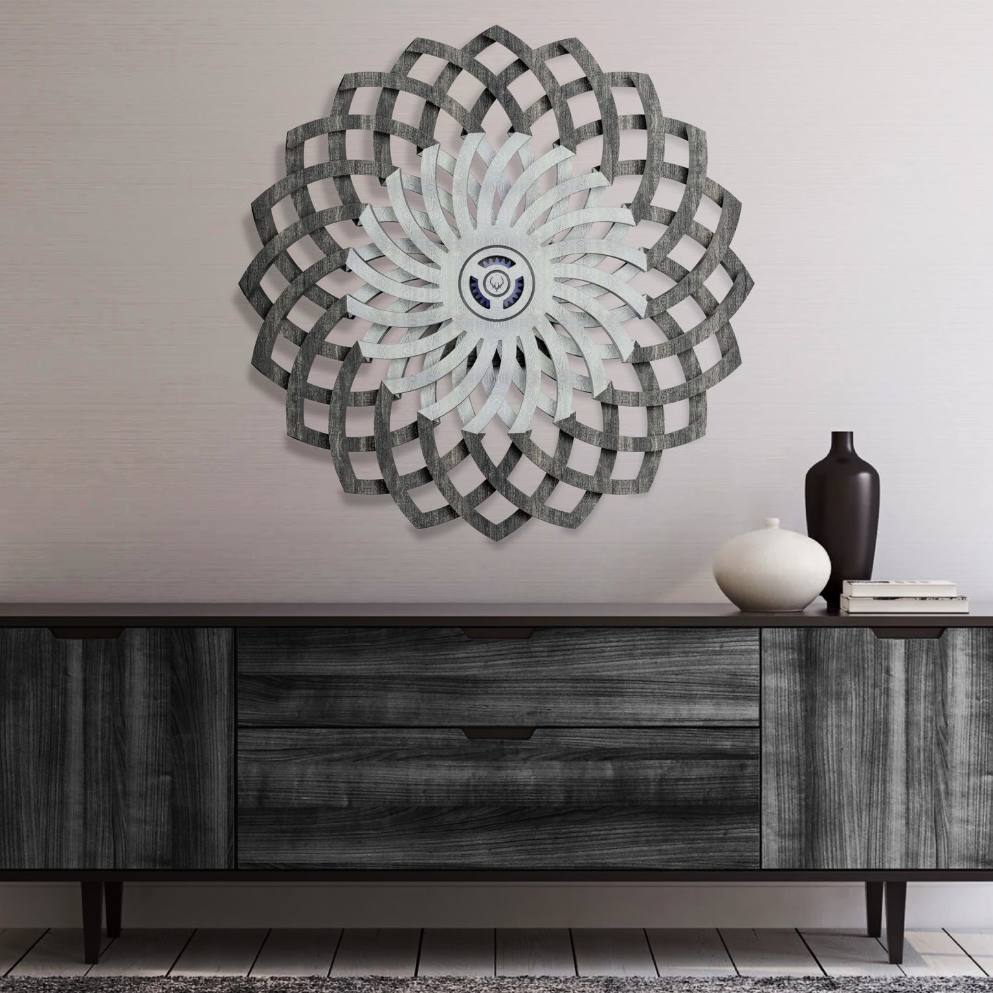 Grainflow Kinetic Sculpture