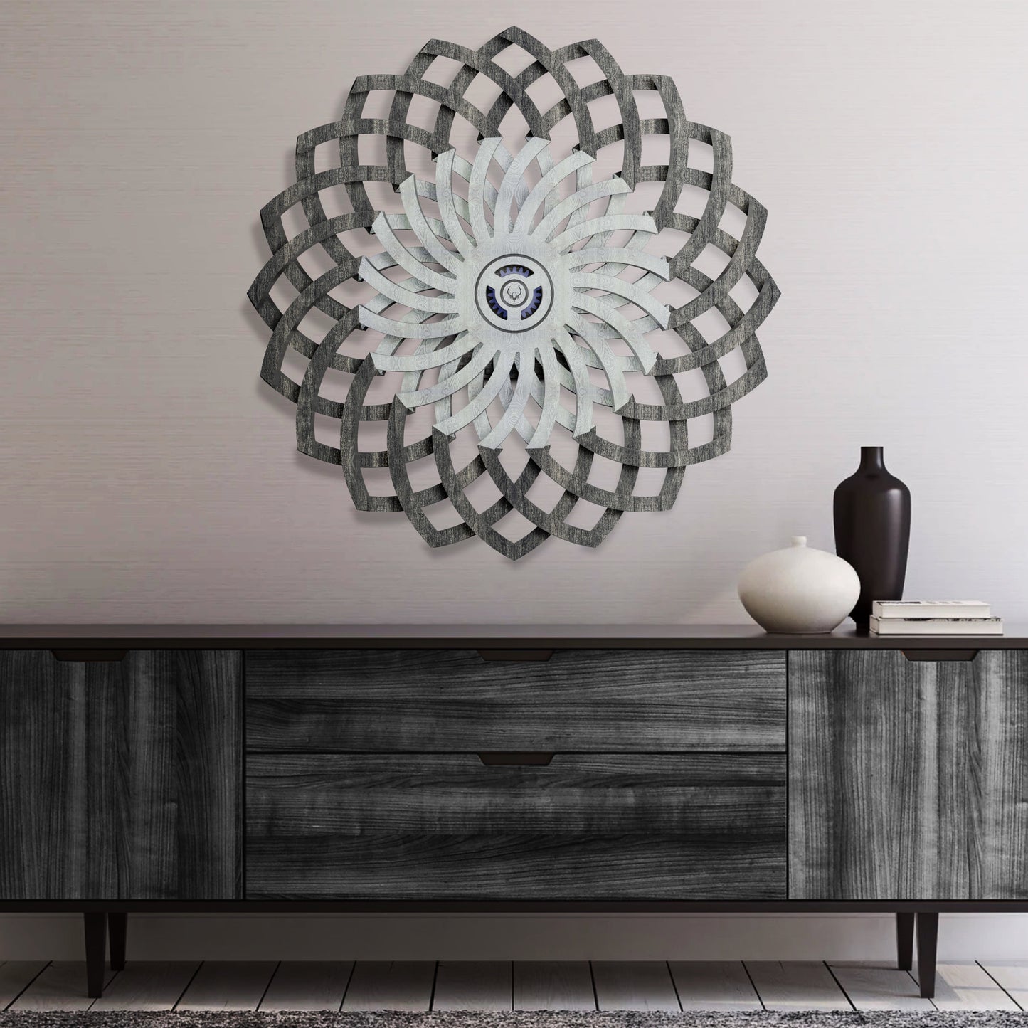 Grainflow Kinetic Sculpture