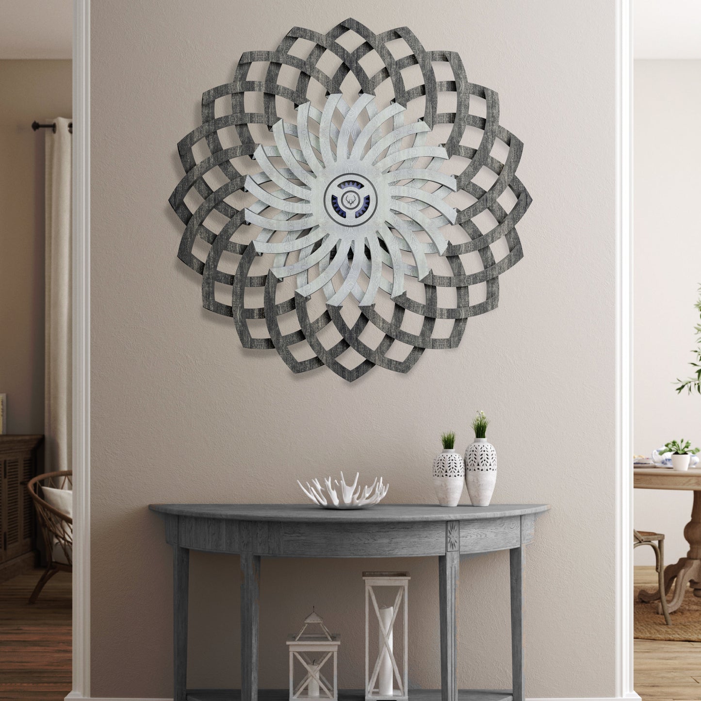 Grainflow Kinetic Sculpture