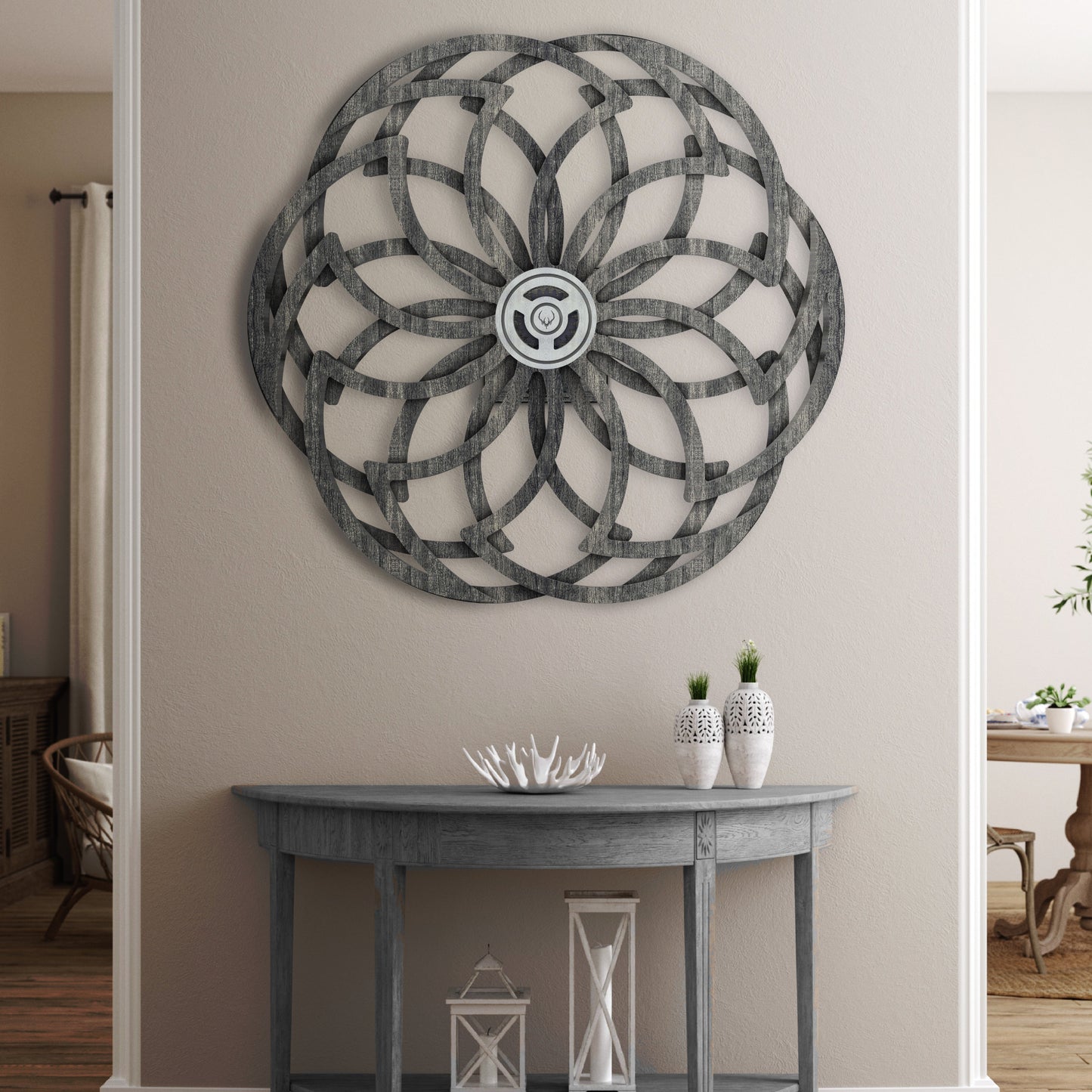 Whirlwood Kinetic Sculpture