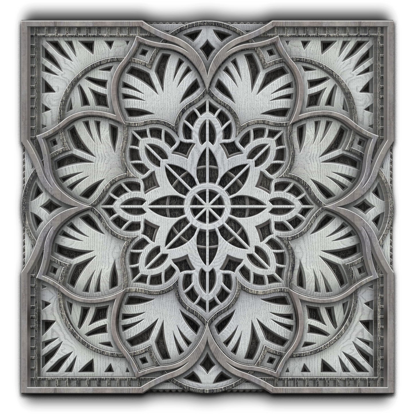 Serenity Square Mandala