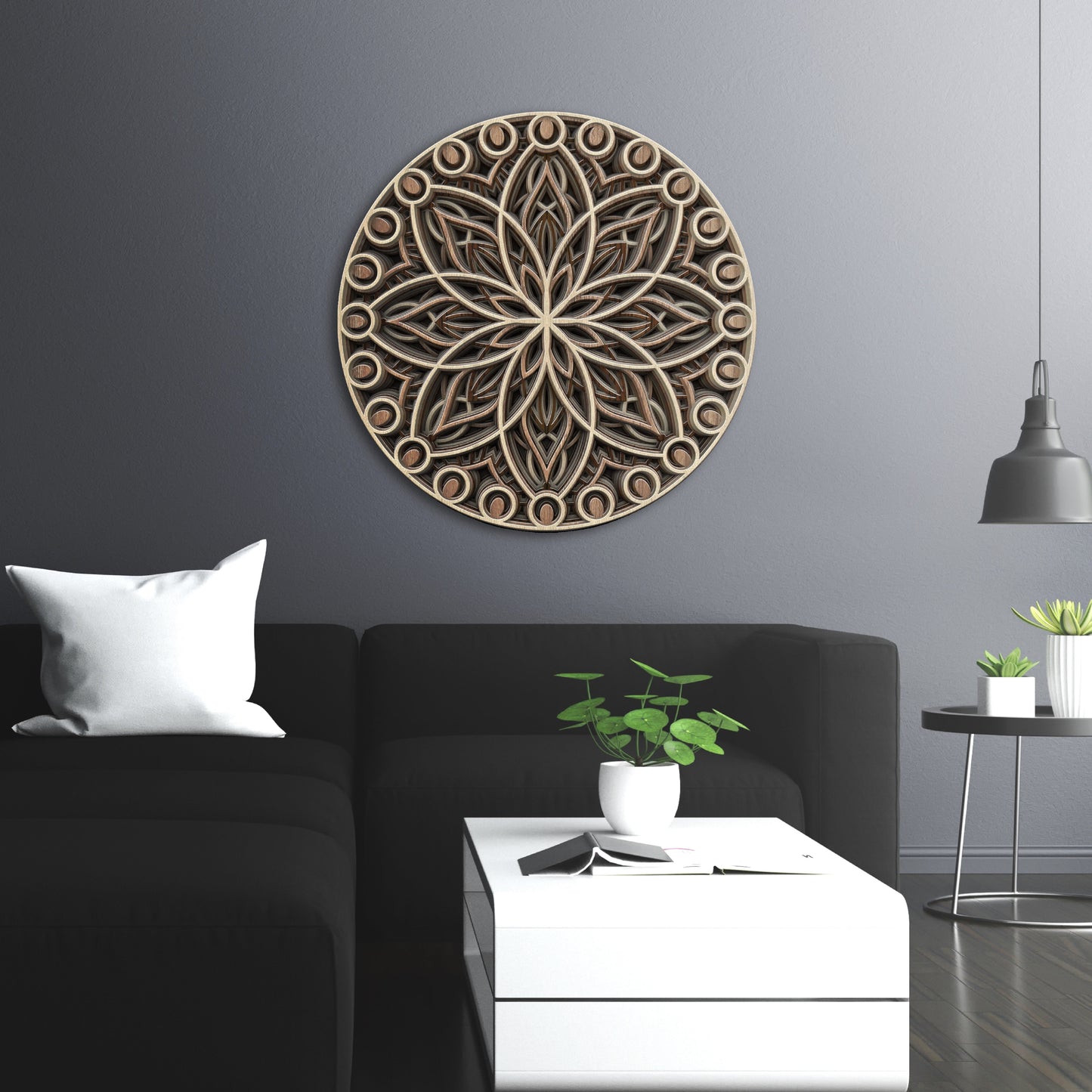 Timber Tides Mandala