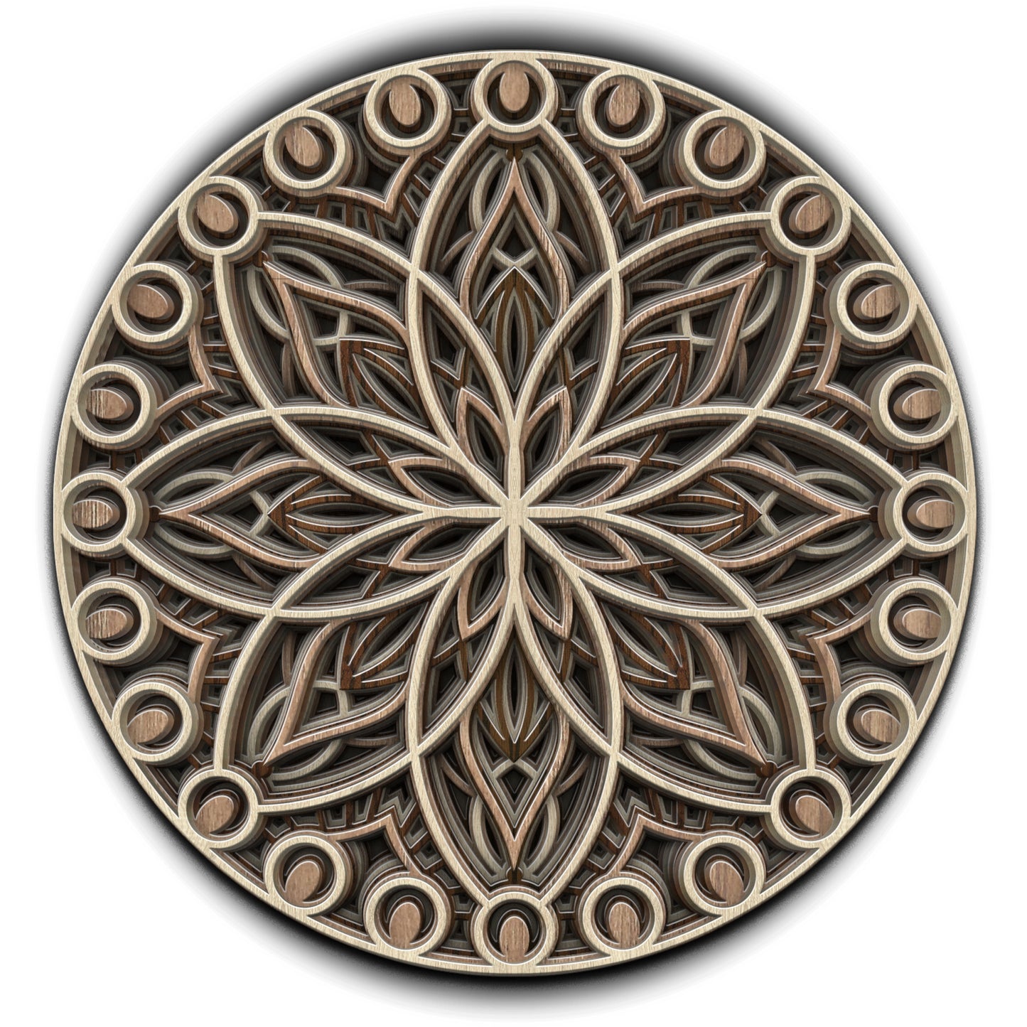 Timber Tides Mandala