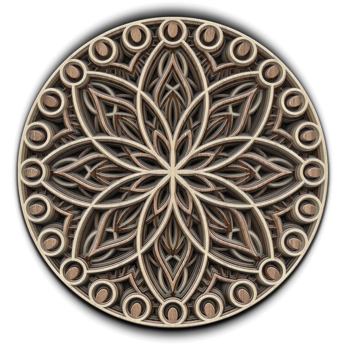 Timber Tides Mandala