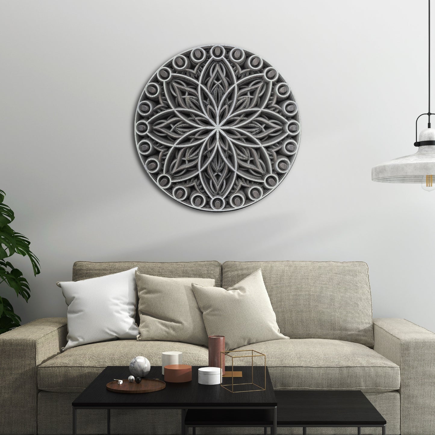 Timber Tides Mandala