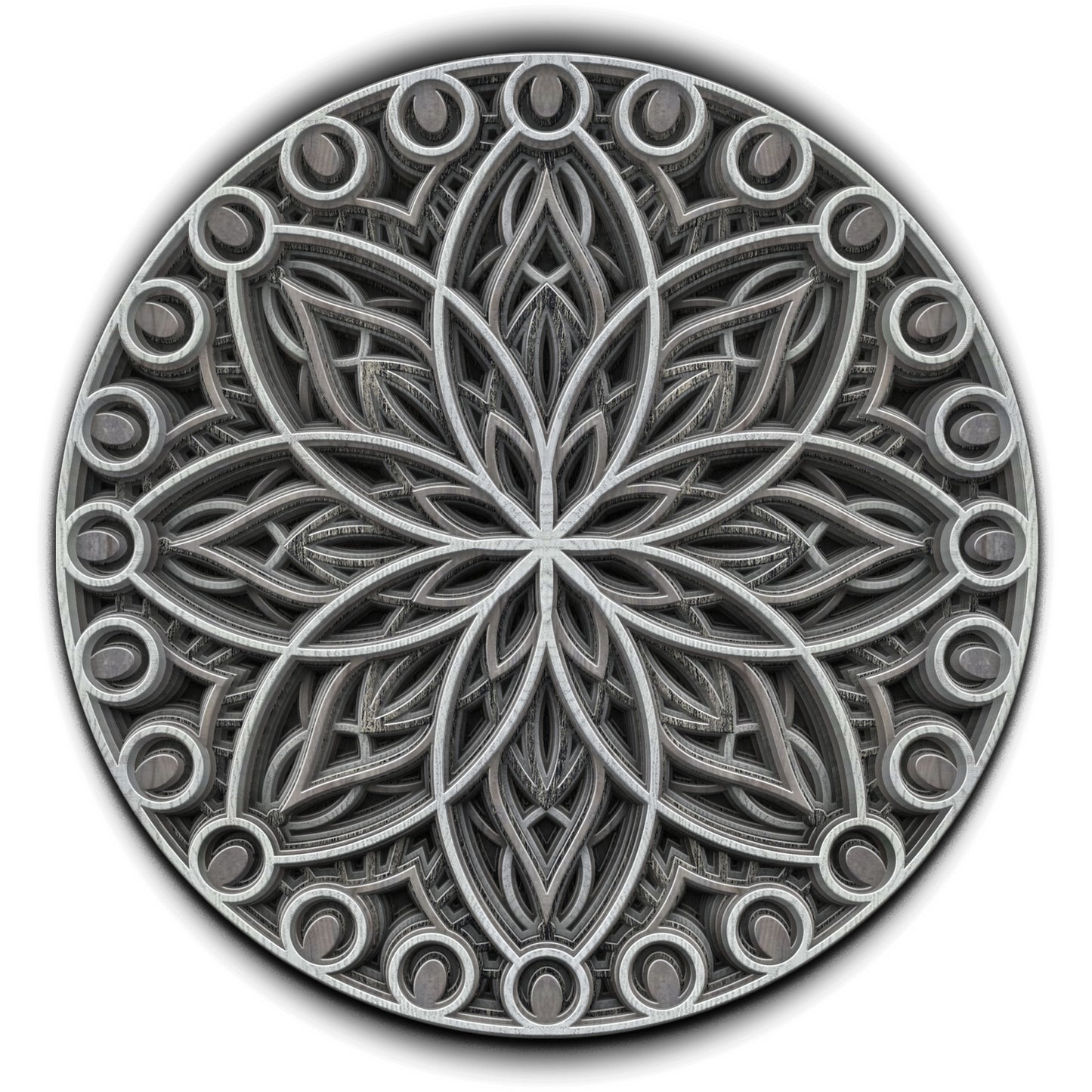 Timber Tides Mandala