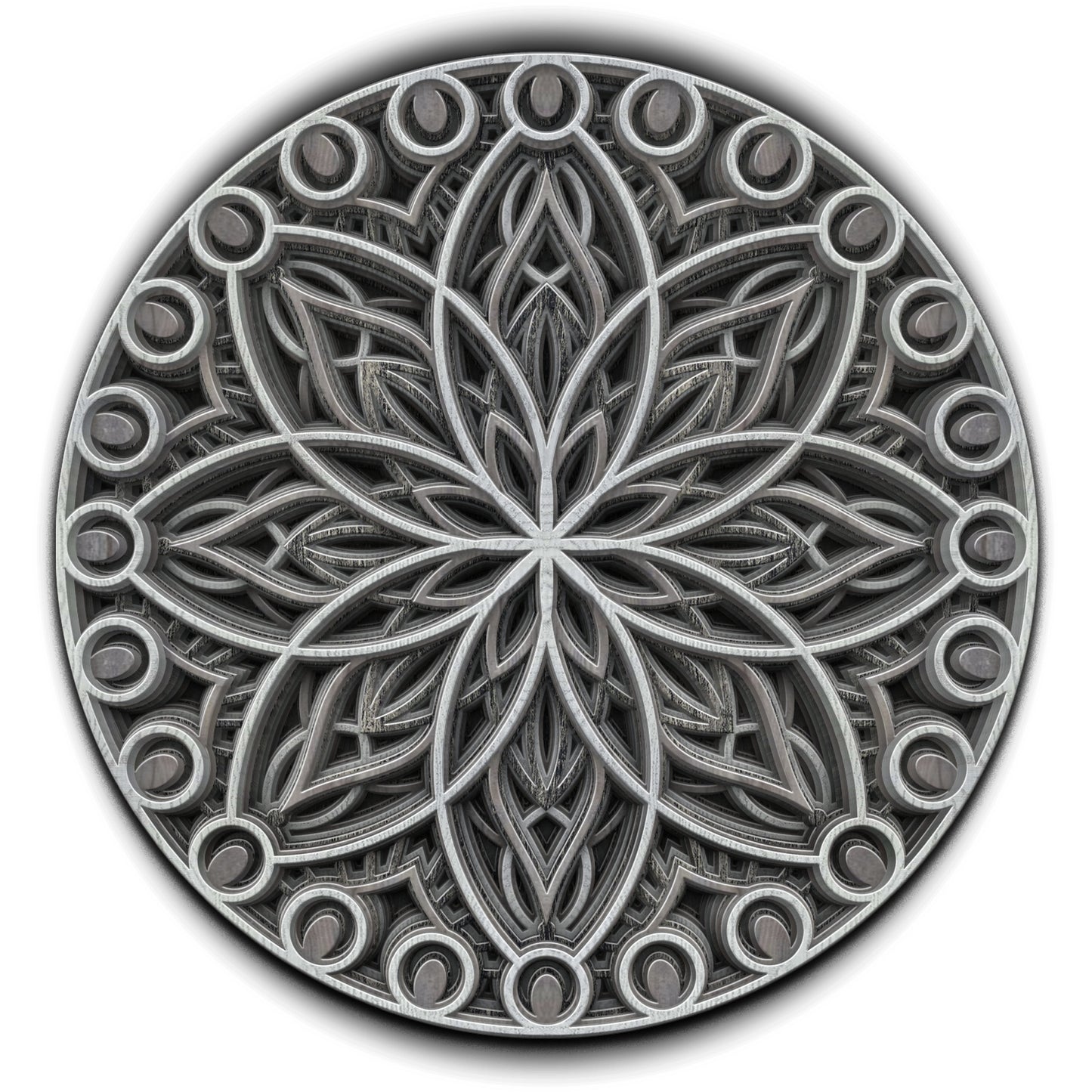 Timber Tides Mandala