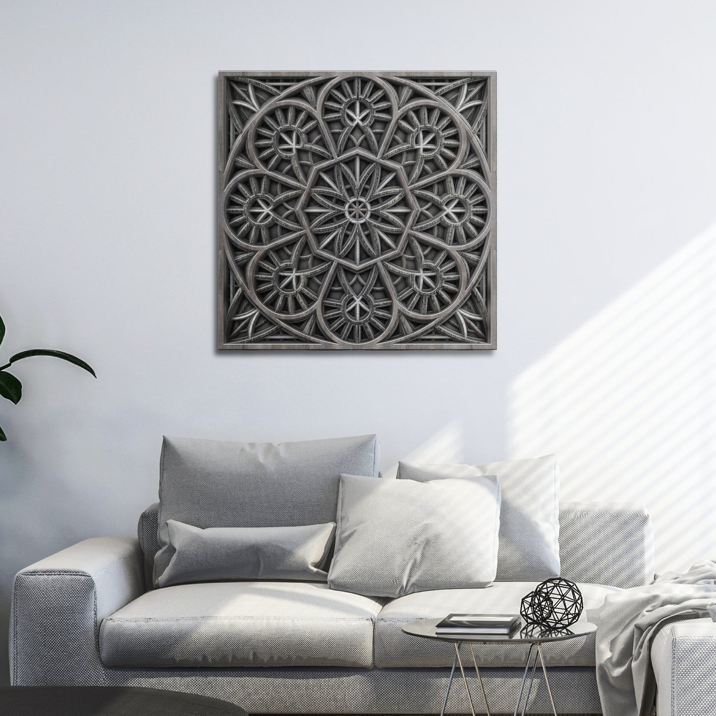 Timber Tranquility Mandala