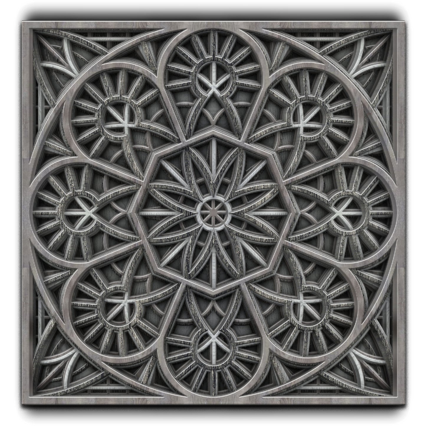 Timber Tranquility Mandala