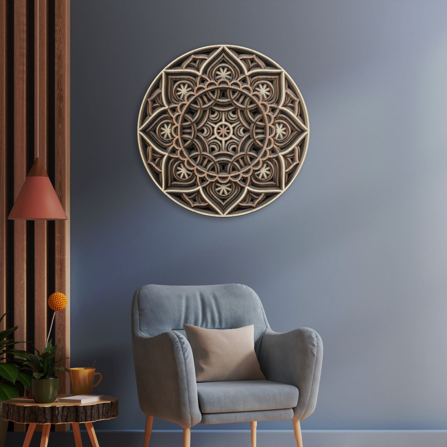 Woodland Whirl Mandala