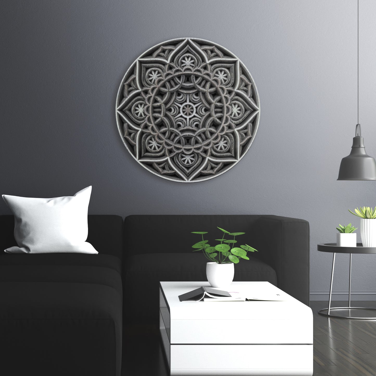 Woodland Whirl Mandala