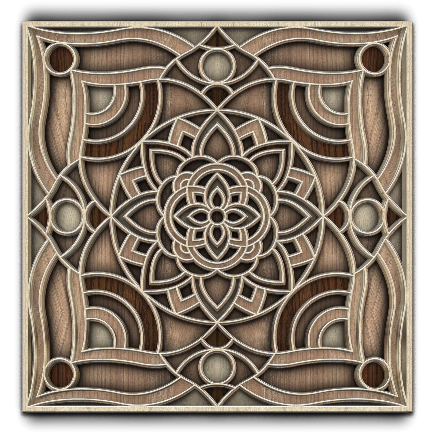 ماندالا التناسق الغابي