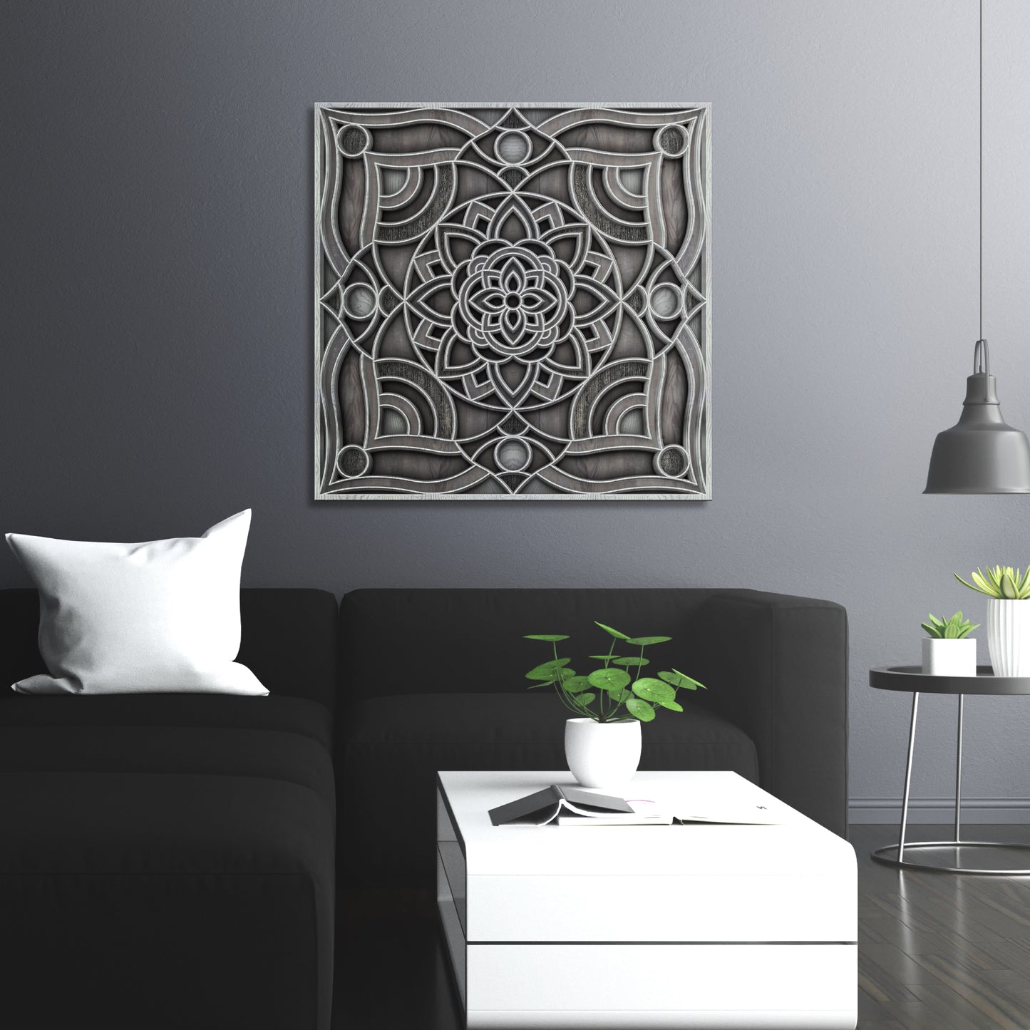 Woodland Symmetry Mandala
