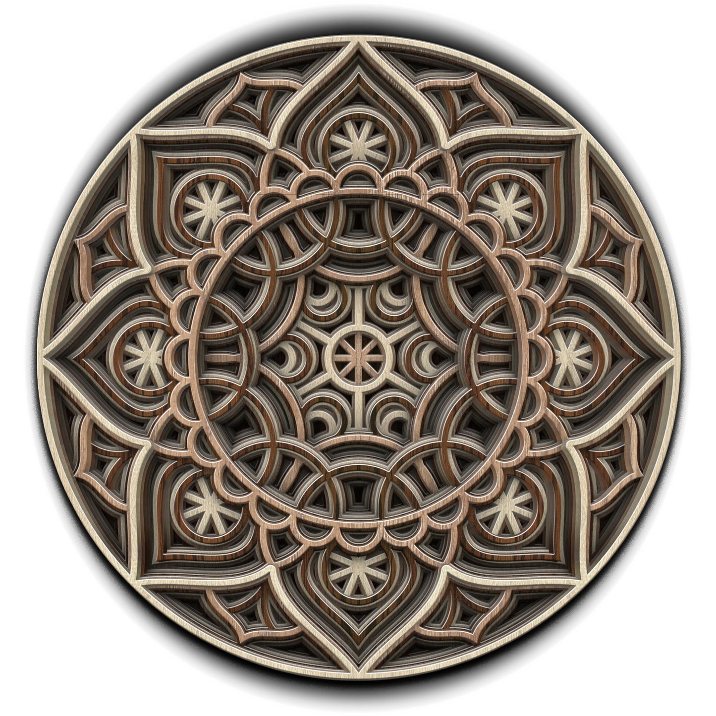 Woodland Whirl Mandala