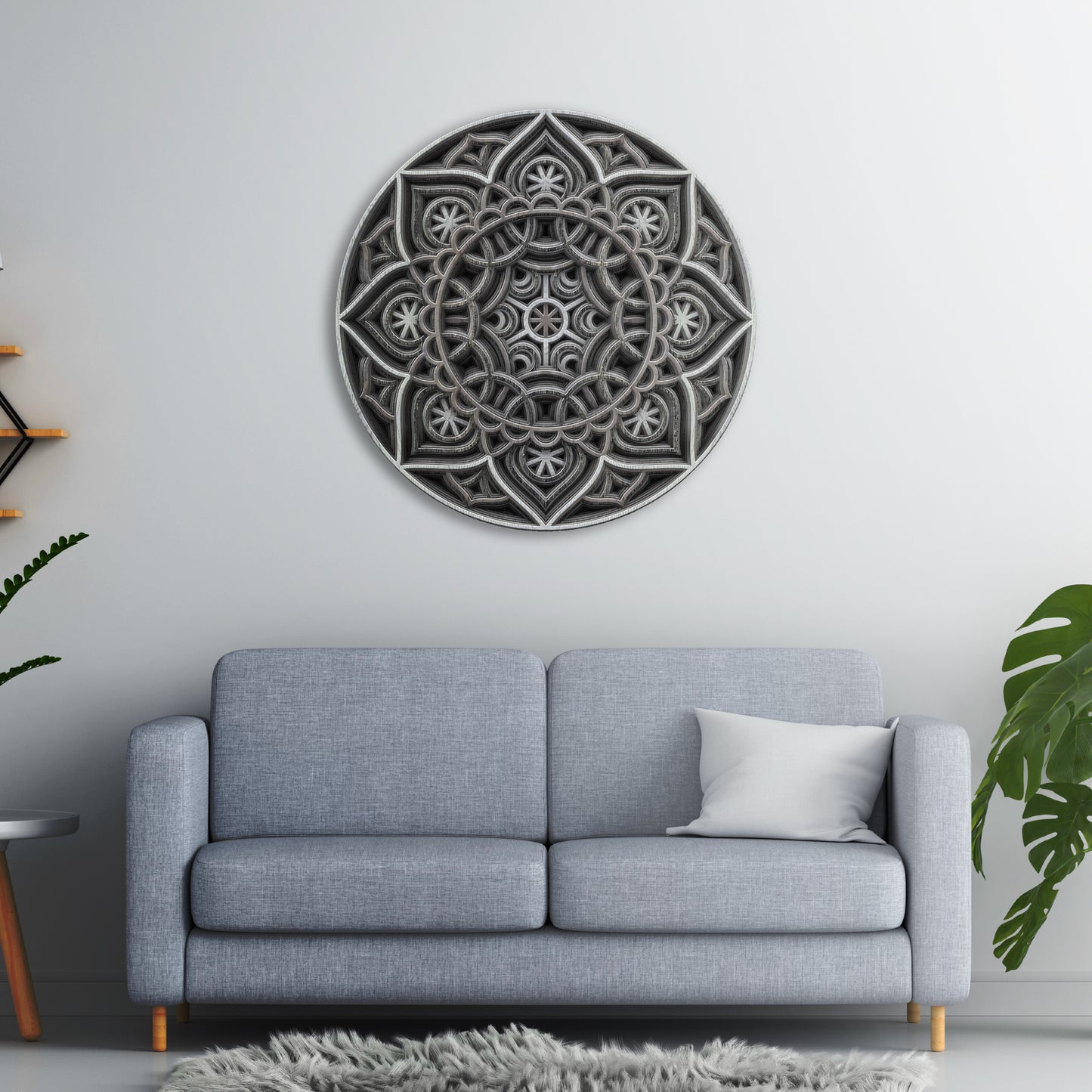 Woodland Whirl Mandala