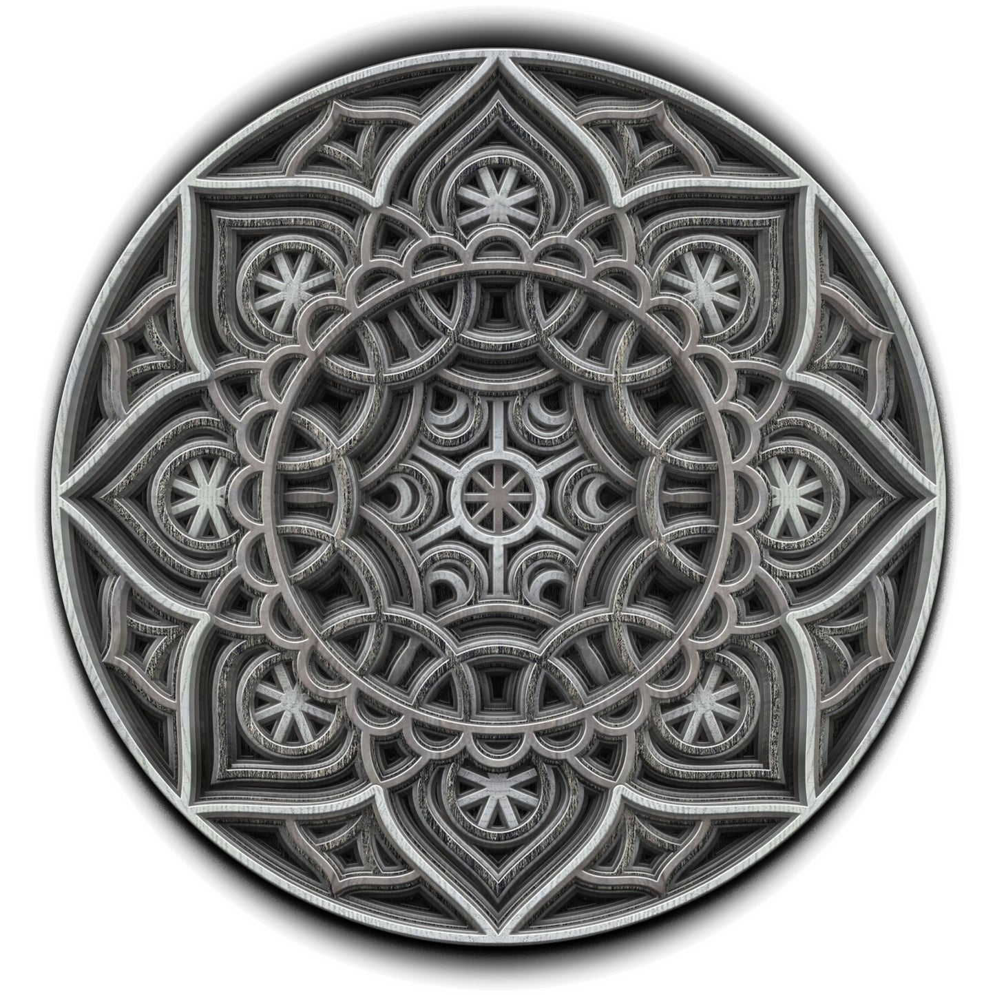 Woodland Whirl Mandala