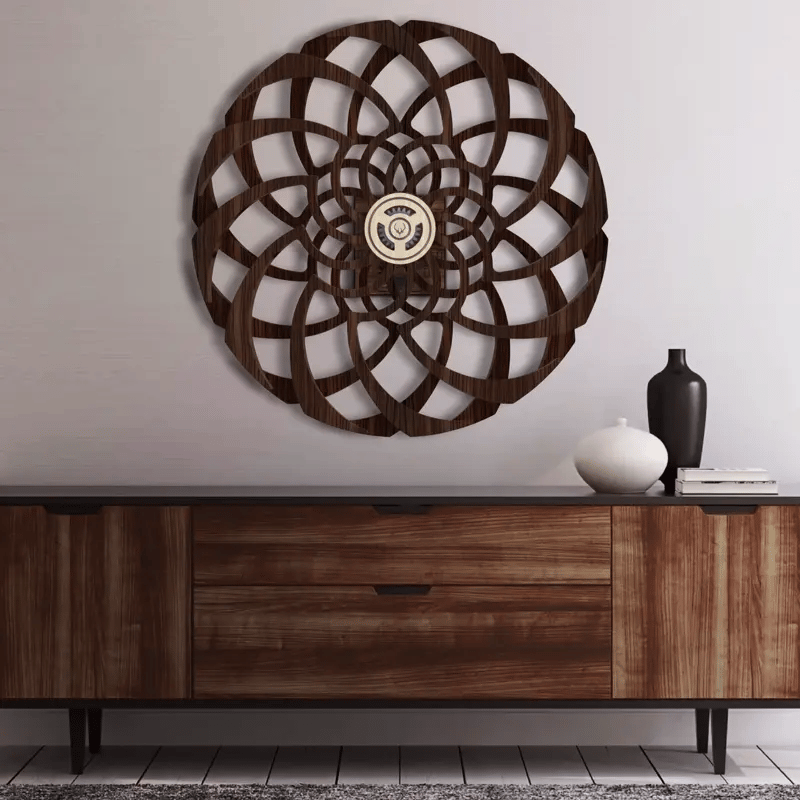 Rustic Spin Kinetic Sculpture
