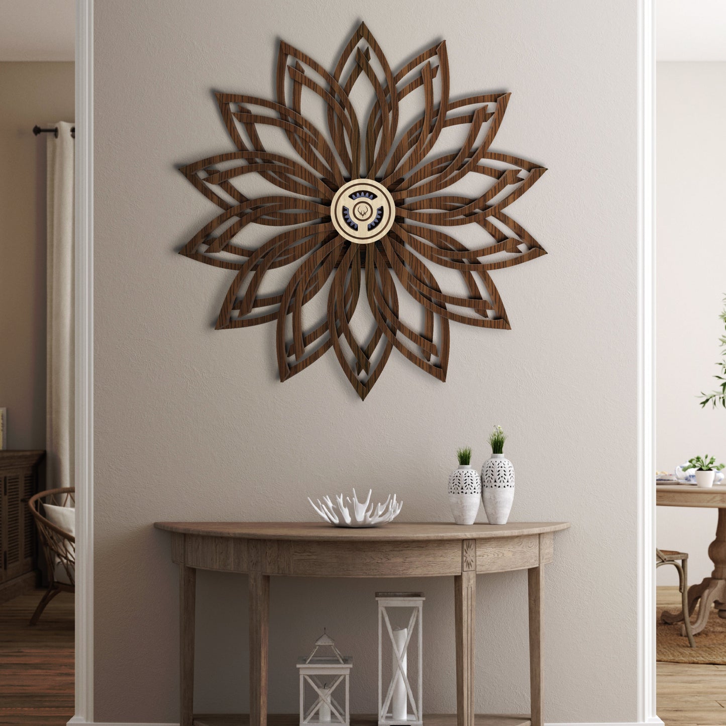 Leafspin Kinetic Sculpture
