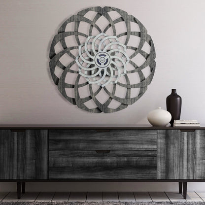 Rustic Spin Kinetic Sculpture