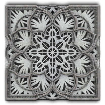Serenity Square Mandala