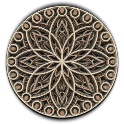 Timber Tides Mandala