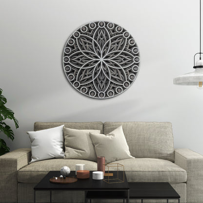 Timber Tides Mandala