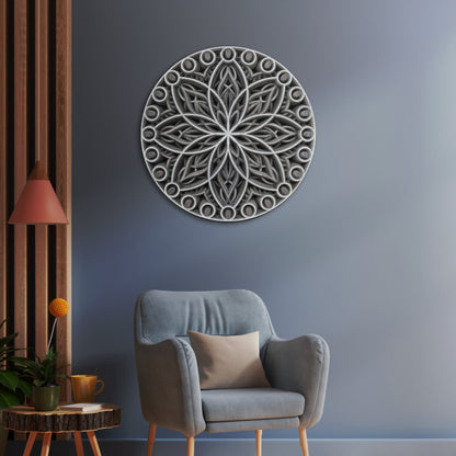 Timber Tides Mandala
