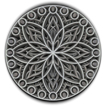 Timber Tides Mandala