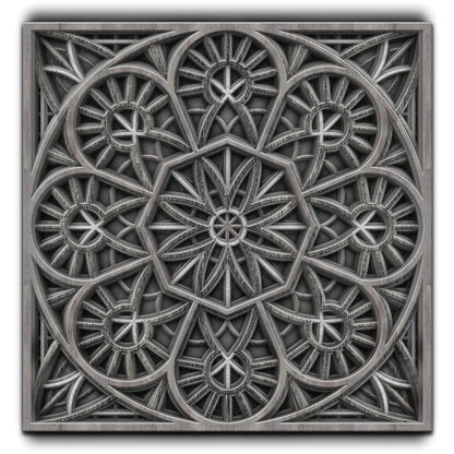 Timber Tranquility Mandala