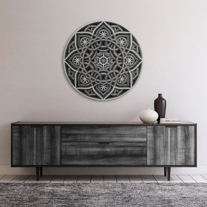 Woodland Whirl Mandala