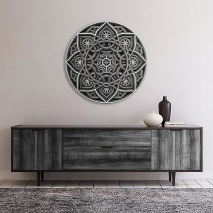 Woodland Whirl Mandala