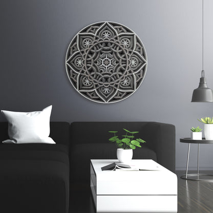 Woodland Whirl Mandala