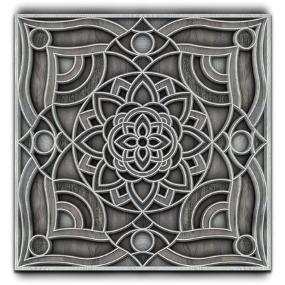 ماندالا التناسق الغابي