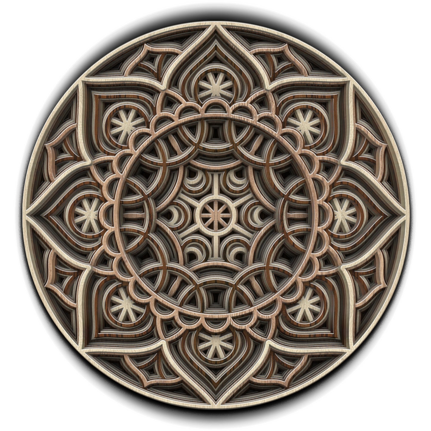 Woodland Whirl Mandala