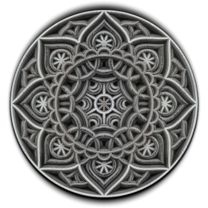Woodland Whirl Mandala
